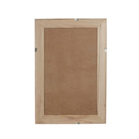 VanityFus 30-in W 20-in H Rectangle Yellowish-Brown Framed Bathroom Vanity Mirror Wall Mirror