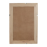 VanityFus 36-in W 24-in H Rectangle Yellowish-Brown Framed Bathroom Vanity Mirror Wall Mirror