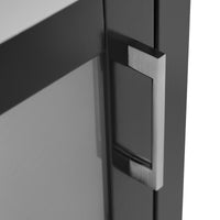 VanityFus 20.28-in Single Sink Combo Bathroom Vanity Black With White Ceramic Top 1 Soft-Close Doors 1 drawer