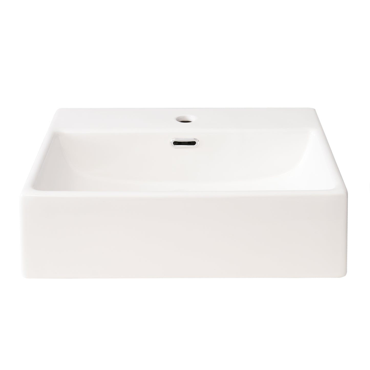 VanityFus 20.28-in Single Sink Combo Bathroom Vanity Black With White Ceramic Top 1 Soft-Close Doors 1 drawer