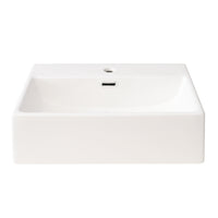 VanityFus 20.28-in Single Sink Combo Bathroom Vanity Blue With White Ceramic Top 1 Soft-Close Doors 1 drawer
