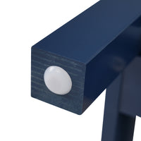 VanityFus 20.28-in Single Sink Combo Bathroom Vanity Blue With White Ceramic Top 1 Soft-Close Doors 1 drawer