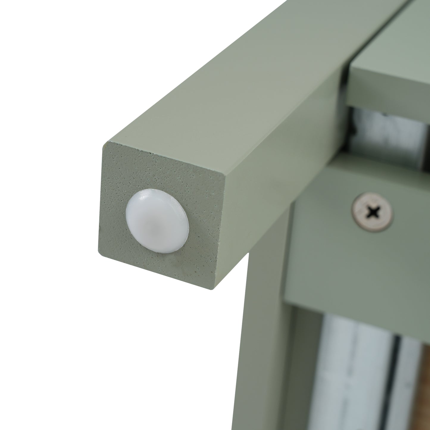 VanityFus 20.28-in Single Sink Combo Bathroom Vanity Green With White Ceramic Top 1 Soft-Close Doors 1 drawer