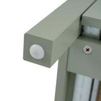 VanityFus 20.28-in Single Sink Combo Bathroom Vanity Green With White Ceramic Top 1 Soft-Close Doors 1 drawer