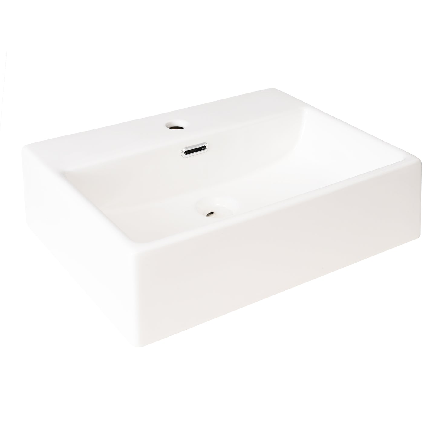 VanityFus 20.28-in Single Sink Combo Bathroom Vanity Green With White Ceramic Top 1 Soft-Close Doors 1 drawer