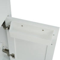VanityFus 29.9-in Single Sink Combo White Bathroom Vanity With Ceramic Top 2 Soft-Close Doors 1 drawer
