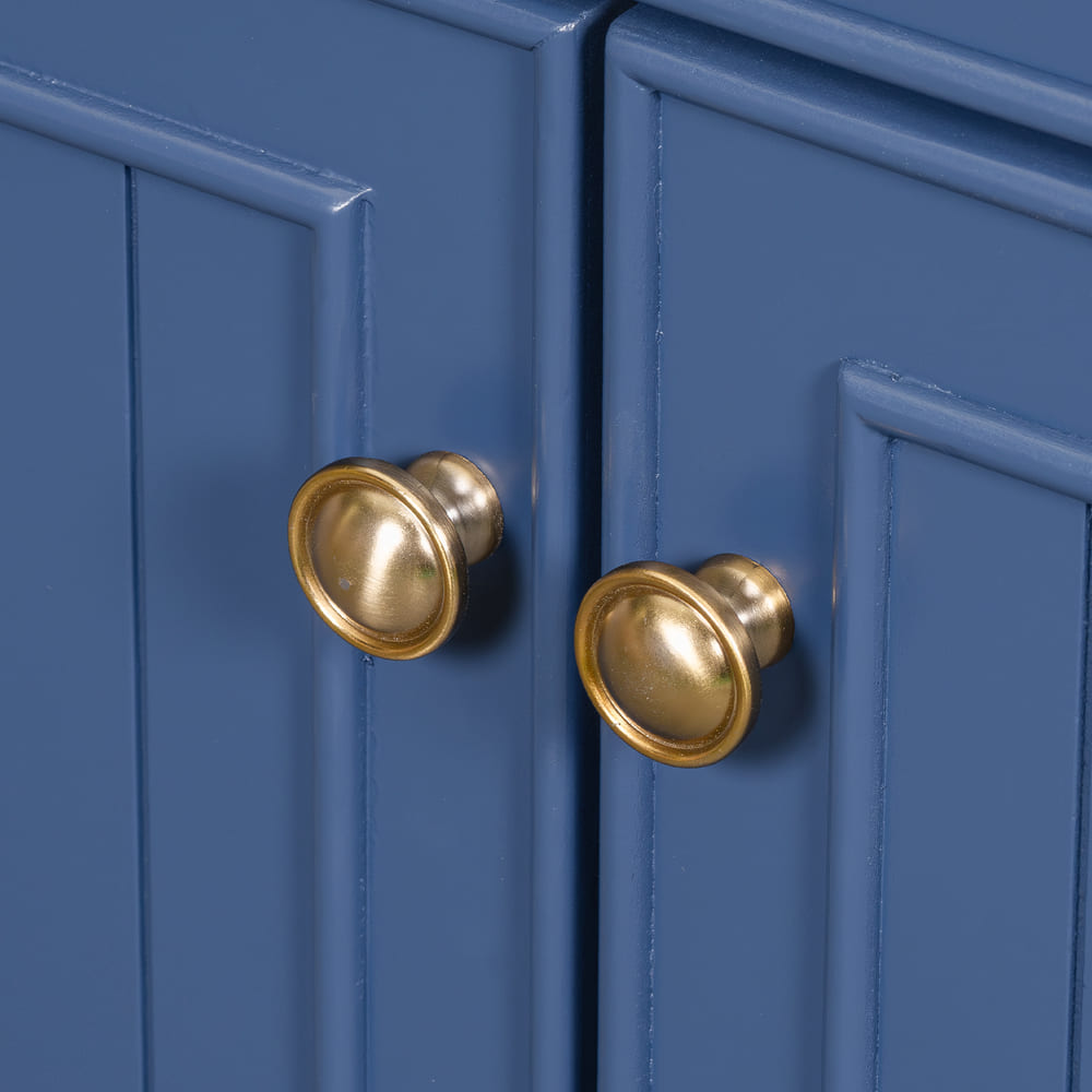 36" Bathroom Vanity with Ceramic Sink, Standard and Double-Layer Drawers, Soft Close Doors, Adjustable Shelves, Modern Storage Cabinet for Small and Medium Bathrooms